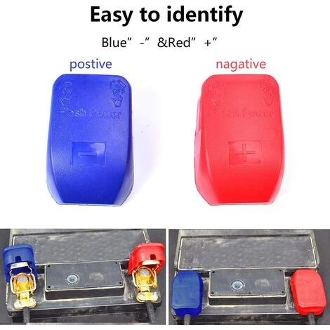 HIASDFLS Pour Une Perceuse2 Pairs Cosses Batterie Serrage Rapide,Convient Pour Voitures Camions Navires 5 HIASDFLS Pour Une Perceuse2 Pairs Cosses Batterie Serrage Rapide,Convient Pour Voitures Camions Navires – Image 3