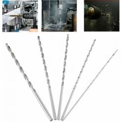 HIASDFLS 5Pcs Set De Mèches Hélicoïdales En Acier À Haute Vitesse Queue Ronde Diamètres De 2Mm, 3Mm, 3.5Mm, 4Mm, 5Mm, Longueur De 150Mm Pour Outils De Forage, Foreuses, Perceuses, Fraiseuses, Tours 9 HIASDFLS 5Pcs Set De Mèches Hélicoïdales En Acier À Haute Vitesse Queue Ronde Diamètres De 2Mm, 3Mm, 3.5Mm, 4Mm, 5Mm, Longueur De 150Mm Pour Outils De Forage, Foreuses, Perceuses, Fraiseuses, Tours -Perceuse Soldes 2022 42839778 3