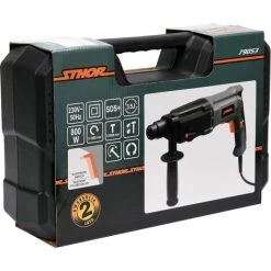STHOR Perceuse à Percussion SDS PLUS - 800W - 230V - 3,5J -Perceuse Soldes 2022 42945775 3