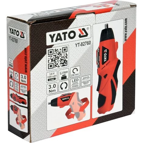 YATO Visseuse électrique - 1,3Ah - 230rpm 6 YATO Visseuse électrique - 1,3Ah - 230rpm – Image 4