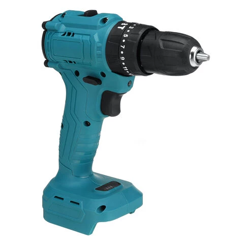 INSMA 520N.m 10mm Perceuse Visseuse à Percussion 3/8'' Pour Batterie Makita 18V(Machine Seule) 4 INSMA 520N.m 10mm Perceuse Visseuse à Percussion 3/8'' Pour Batterie Makita 18V(Machine Seule) – Image 2