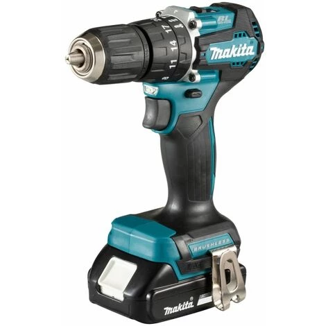Makita 18V Perceuse Visseuse à Percussion DHP487RAJ / 2 Batteries 2,0 Ah + Chargeur MAKPAC 3 Makita 18V Perceuse Visseuse à Percussion DHP487RAJ / 2 Batteries 2,0 Ah + Chargeur MAKPAC