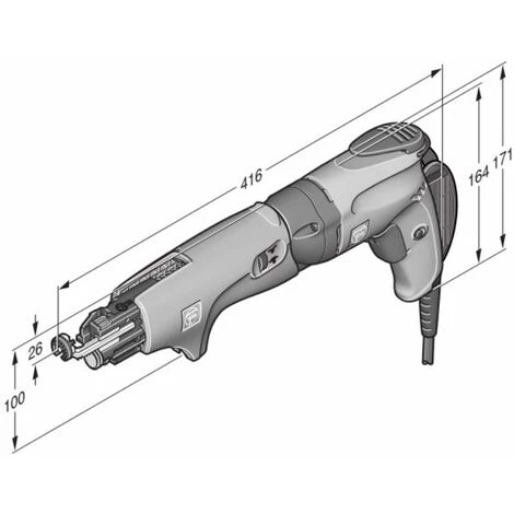 FEIN Une Cloison Sèche Avec Le Magazine à 5 Mm SCT 5-40 M 4 FEIN Une Cloison Sèche Avec Le Magazine à 5 Mm SCT 5-40 M – Image 2