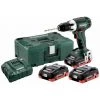 METABO® Metabo Conducteur De Perceuses-visseuses Sans-fil 18V BS 18 LT SET / 3x Batterie 4,0 Ah En MetaLoc -Perceuse Soldes 2022 43945936 1