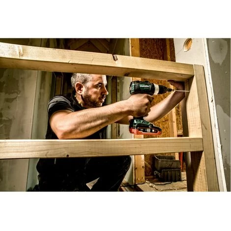 METABO® Metabo Conducteur Perceuses-visseuses Sans-fil 18V BS 18 LT BL SET / 3x Batterie 4,0 Ah En MetaLoc 4 METABO® Metabo Conducteur Perceuses-visseuses Sans-fil 18V BS 18 LT BL SET / 3x Batterie 4,0 Ah En MetaLoc – Image 2