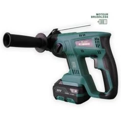 Marteau Perforateur 20V Sans Fil Silex® (1 Batterie 6 Ah SLX ) + 12 Mèches SDS - MOTEUR BRUSHLESS -Perceuse Soldes 2022 43998438 4