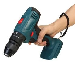 DMTOOL 4000 Tr / Min 18 V Perceuse à Percussion Electrique Tournevis Electrique Rechargeable De 10mm Batterie Non Incluse -Perceuse Soldes 2022 44099637 2