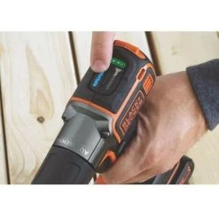 BLACK + DECKER Perceuse-visseuse Sans-fil Autosense 18V BLACK+DECKER(Livrée Avec 1 Chargeur + 1 Batterie 1,5 Ah) - ASD184K-QW -Perceuse Soldes 2022 44410843 4