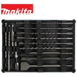 MAKITA PERFORATEUR BURINEUR 17 Pieces Burins Et Forets SDS PlusPACK. -Perceuse Soldes 2022 44411234 2