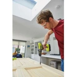 Perceuse-visseuse A Percussion RYOBI 18V OnePlus - 2 Batteries LithiumPlus 2.0Ah Et 5.0Ah - 1 Chargeur Rapide R18PD31-252S -Perceuse Soldes 2022 44412405 4