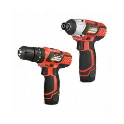 STAYER IBERICA Perceuse / Marteau + Tournevis à Percussion 1/4 "12V (2 Batteries 2.0Ah) | Stayer