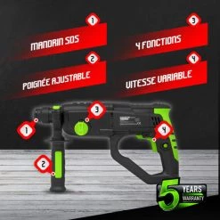 Marteau Perforateur 1050W BMC - Constructor 7 Marteau Perforateur 1050W BMC - Constructor -Perceuse Soldes 2022 4491077 2