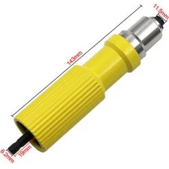 SUN FLOWERIT Électrique Ensemble De Têtes De Conversion Pour Pistolet à Riveter En Alliage D'aluminium Perceuse électrique Trousse à Outils Adaptateur Riveteuse Adaptateur Insert -Perceuse Soldes 2022 45226212 5