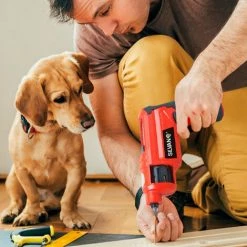 SILVANO Visseuse Sans-fil Lithium-Ion Batterie Supplémentaire Charge Rapide -Perceuse Soldes 2022 45322231 4