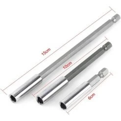 Perceuse Électrique Tournevis Embout Hexagonal Titulaire De Bits Extension Bar Porte-Bit Foret Magnétique Outil De La Tige 60/100/150mm,Irisfr(3pcs) 10 Perceuse Électrique Tournevis Embout Hexagonal Titulaire De Bits Extension Bar Porte-Bit Foret Magnétique Outil De La Tige 60/100/150mm,Irisfr(3pcs) -Perceuse Soldes 2022 45425967 4