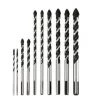 HAPPYSHOPPING Forets A Maçonnerie 10PCS Pour Carrelage Brique Verre Plastique Porcelaine Marbre Bois Ceramique Miroir Mural Avec 5 6 8 10 12mm Noir, Modele: Noir -Perceuse Soldes 2022 45565612 1