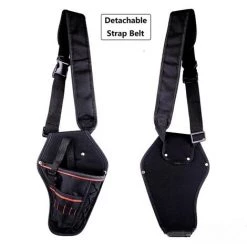 DONTODENT Portable Perceuse Sans Fil Tournevis Taille Sac à Outils électriques Ceinture, Noir -Perceuse Soldes 2022 45828891 4