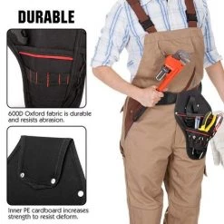 DONTODENT Portable Perceuse Sans Fil Tournevis Taille Sac à Outils électriques Ceinture, Camouflage -Perceuse Soldes 2022 45829064 4