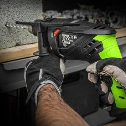 HELIOTRADE Perceuse à Percussion 500 W - Compact Et Legere - Rotation Reversible -Perceuse Soldes 2022 46005332 5