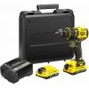 Perceuse Visseuse Brushless 18V 80Nm Gamme V20 STANLEY Fatmax SFMCD720D2K-QW - Livré Avec 2 Batteries 2Ah, 1 Mallette, 1 Chargeur 2Ah -Perceuse Soldes 2022 46233478 1