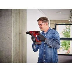 Einhell Marteau Perforateur Sans Fil TE-HD 18/12 Li-Solo Power X-Change (18V, 1.3 J, Mandrin SDS Plus, Capacité De Perçage De 12 Mm Dans Le Béton) Livré Sans Batterie Ni Chargeur -Perceuse Soldes 2022 46389572 2