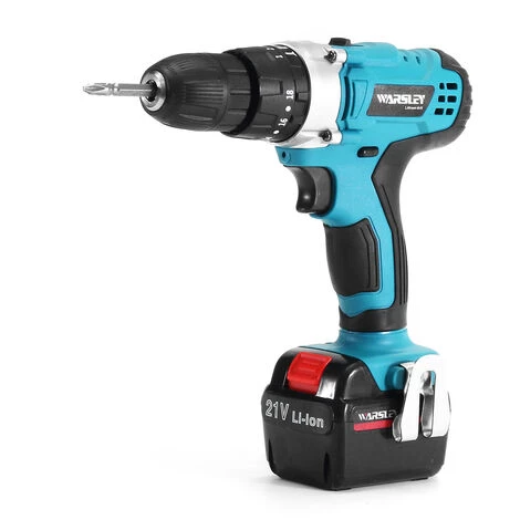 DMTOOL 21V 1500mAh Multifonction Perceuse Visseuse Sans Fil Avec 2 Batteries 1 Chargeur 4 DMTOOL 21V 1500mAh Multifonction Perceuse Visseuse Sans Fil Avec 2 Batteries 1 Chargeur – Image 2