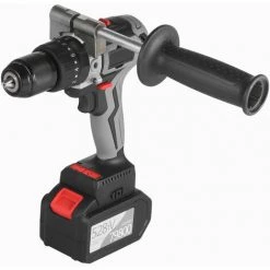 SUPERSELLER Perceuse Moteur Industriel Sans Pinceau De Forage Au Lithium - EU Plug Avec 1 Batterie 6.0Ah -Perceuse Soldes 2022 46772466 3