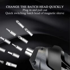 SUPERSELLER Visseuse Et Tournevis électrique Kit De Tournevis électrique 3,6v Kit De Tournevis De Forage électrique Sans Fil Outil De Service Portatif - 47 PCS / Set -Perceuse Soldes 2022 46772580 3