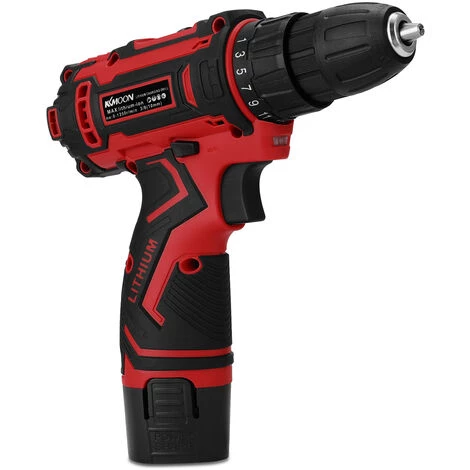KKMOON Perceuse 12 - Tension Brosse Moteur Lithium Perceuse Rechargeable Perceuse Électrique Portable Multi - Fonction Electric Screw Tool Package 2 En 1 (Vis + Holing) 2 Electric 1 Recharge Euro Gauge 220V, 3 KKMOON Perceuse 12 - Tension Brosse Moteur Lithium Perceuse Rechargeable Perceuse Électrique Portable Multi - Fonction Electric Screw Tool Package 2 En 1 (Vis + Holing) 2 Electric 1 Recharge Euro Gauge 220V,