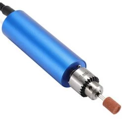 SUPERSELLER Perceuse Mini - Meuleuse En Métal Bleu 12v2a Réglage De La Vitesse Sans Pôle 0, 3 - 4mm Clip Réglable 240V, -Perceuse Soldes 2022 46773131 3