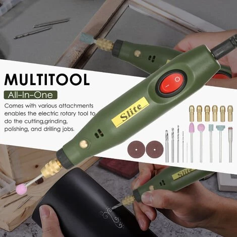 SUPERSELLER Abrasif D'outil Multifonction Mini Outil Rotatif 12V Broyeur électrique Portable 5000-15000rpm Cutter Rotatif à Vitesse Variable Avec 24 Pièces Jointes Pour Projets D'artisanat Et Créations De Bricolage 6 SUPERSELLER Abrasif D'outil Multifonction Mini Outil Rotatif 12V Broyeur électrique Portable 5000-15000rpm Cutter Rotatif à Vitesse Variable Avec 24 Pièces Jointes Pour Projets D'artisanat Et Créations De Bricolage – Image 4