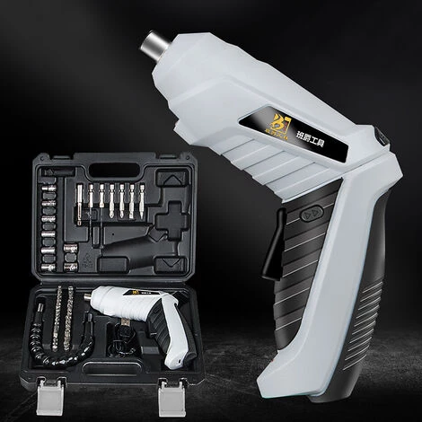 SUPERSELLER Visseuse Et Tournevis électrique Tournevis électrique 3, 6v Mini - Chargeur Multifonctionnel Au Lithium Avec Tête De Forage électrique, 6 SUPERSELLER Visseuse Et Tournevis électrique Tournevis électrique 3, 6v Mini - Chargeur Multifonctionnel Au Lithium Avec Tête De Forage électrique, – Image 4