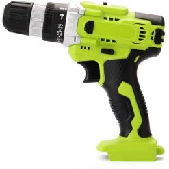 SUPERSELLER Perceuse Perceuse électrique Au Lithium 21v Perceuse électrique Au Lithium Rechargeable à Haute Puissance Perceuse électrique Manuelle Au Lithium Tournevis électrique Multifonctions Outil De Travail Nu Sans Batterie Sans Prise, -Perceuse Soldes 2022 46773245 2