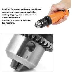 Perceuse Pneumatique Droite à Grande Vitesse Marteau Pneumatique D'Air KP556，Irisfr（1pcs） -Perceuse Soldes 2022 46891126 4