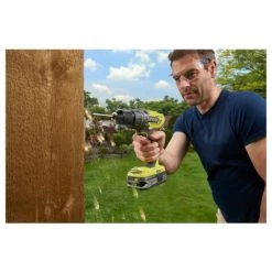 Perceuse-visseuse à Percussion RYOBI 18V OnePlus - 1 Batterie 2.0 Ah - 1 Batterie 4.0 Ah - 1 Chargeur - R18PD31-242VTA55 -Perceuse Soldes 2022 47303605 2