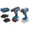 KIT 2 OUTILS BOSCH PRO : Perceuse-visseuse GSR 18V-28 + Boulonneuse GDX 18V-180, 2 Batteries 4Ah ProCore, Chargeur, L-BOXX -Perceuse Soldes 2022 47574901 1