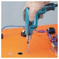 MAKITA Trapano 370w 6.5mm 0 - 4.200 Rpm Manuale -Perceuse Soldes 2022 47593263 2