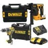 Kit Dewalt Perceuse-visseuse + Perceuse De Percussion Avec 2 Batteries 3AH -Perceuse Soldes 2022 47779051 1
