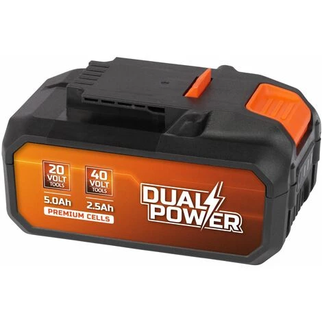 POWER PLUS Powerplus - Dual Power - POWDP9037 - 40 V - Batterie - 2x20V 5.0/2.5Ah (Outils 20V & 40V) 4 POWER PLUS Powerplus - Dual Power - POWDP9037 - 40 V - Batterie - 2x20V 5.0/2.5Ah (Outils 20V & 40V) – Image 2