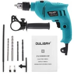OULIGAY Perceuse à Percussion, Visseuse à Percussion électrique 910W, Avec 4 Accessoires 11 OULIGAY Perceuse à Percussion, Visseuse à Percussion électrique 910W, Avec 4 Accessoires -Perceuse Soldes 2022 48223624 5