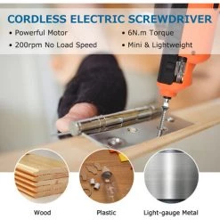 ASUPERMALL 47 Pcs 6 N.M Tournevis électriques Sans Fil Avec T ête Rotative Et étui 10 ASUPERMALL 47 Pcs 6 N.M Tournevis électriques Sans Fil Avec T ête Rotative Et étui -Perceuse Soldes 2022 48782184 4