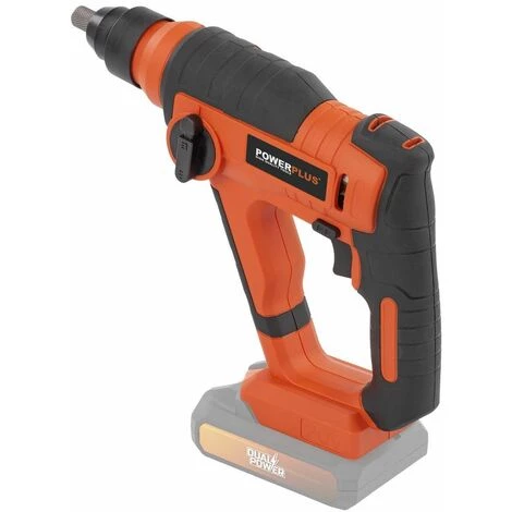 POWER PLUS Powerplus - Dual Power - POWDP15600 - 20 V - A Balais à Charon - Marteau Perforateur - 20V (SANS BATT.) 6 POWER PLUS Powerplus - Dual Power - POWDP15600 - 20 V - A Balais à Charon - Marteau Perforateur - 20V (SANS BATT.) – Image 4