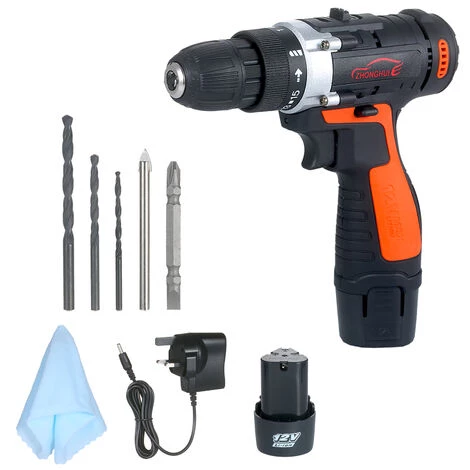 SUPERSELLER Perceuse Kit De Perceuse/visseuse Sans Fil 12 V 1400 Tr/min Polisseuse à Vitesse Variable Ensemble De Cire De Tampon De Voiture Tournevis électrique Avec Lumière Rechargeable Avec 5 Embouts, Prise Britannique 3 SUPERSELLER Perceuse Kit De Perceuse/visseuse Sans Fil 12 V 1400 Tr/min Polisseuse à Vitesse Variable Ensemble De Cire De Tampon De Voiture Tournevis électrique Avec Lumière Rechargeable Avec 5 Embouts, Prise Britannique