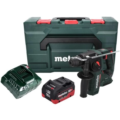 METABO® Metabo BH 18 LTX BL 16 Perceuse à Percussion Sans Fil 18 V 1,3 J SDS-plus Brushless + 1x Batterie 10,0 Ah + Chargeur + Coffret MetaBOX 4 METABO® Metabo BH 18 LTX BL 16 Perceuse à Percussion Sans Fil 18 V 1,3 J SDS-plus Brushless + 1x Batterie 10,0 Ah + Chargeur + Coffret MetaBOX – Image 2