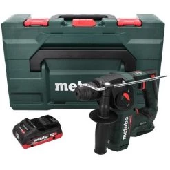 METABO® Metabo BH 18 LTX BL 16 Perceuse à Percussion Sans Fil 18 V 1,3 J SDS-plus Brushless + 1x Batterie 4,0 Ah + Coffret MetaBOX - Sans Chargeur -Perceuse Soldes 2022 48934091 4