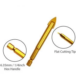 HAPPYSHOPPING Le Foret à Tige Hexagonale Peut être Utilisé Pour Les Murs En Béton Et En Ciment, Une Perceuse électrique, Une Perceuse Triangulaire, Une Tige Hexagonale De 3 à 10 Mm,7 Pièces - 7 Pièces -Perceuse Soldes 2022 49468856 5