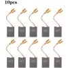 SUPERSELLER Accessoire Pour Une Perceuse 10 PCS Mini Brosses De Moteur En Carbone Noir Pièces De Rechange Avec Ressort De 25mm Et Noyau En Cuivre Pour L'outil Rotatif Générique, A65# - A65#