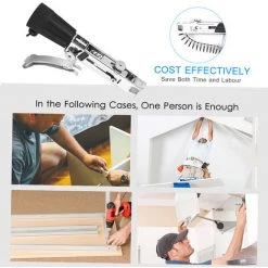 SUPERSELLER Accessoire Pour Une Perceuse Adaptateur De Pistolet à Ongles à Chaîne Automatique Fixation De Perceuse électrique Avec Vis Outil De Travail Du Bois Tournevis à Alimentation Automatique Adaptateur De Clou à Chaîne Pour Pistolet à Ongles Perceuse électrique -Perceuse Soldes 2022 49477261 4