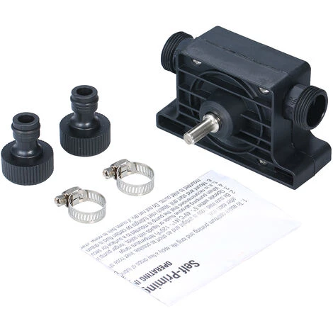 SUPERSELLER Accessoire Pour Une Perceuse Pompe De Perceuse électrique Portable Auto-amorçante Pompe à Eau De Transfert De Fluide D'huile Ménage Petite Perceuse à Main Pompe D'entraînement Pompe Diesel, Black 3 SUPERSELLER Accessoire Pour Une Perceuse Pompe De Perceuse électrique Portable Auto-amorçante Pompe à Eau De Transfert De Fluide D'huile Ménage Petite Perceuse à Main Pompe D'entraînement Pompe Diesel, Black