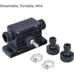 SUPERSELLER Accessoire Pour Une Perceuse Pompe De Perceuse électrique Portable Auto-amorçante Pompe à Eau De Transfert De Fluide D'huile Ménage Petite Perceuse à Main Pompe D'entraînement Pompe Diesel, Black 9 SUPERSELLER Accessoire Pour Une Perceuse Pompe De Perceuse électrique Portable Auto-amorçante Pompe à Eau De Transfert De Fluide D'huile Ménage Petite Perceuse à Main Pompe D'entraînement Pompe Diesel, Black -Perceuse Soldes 2022 49477391 3